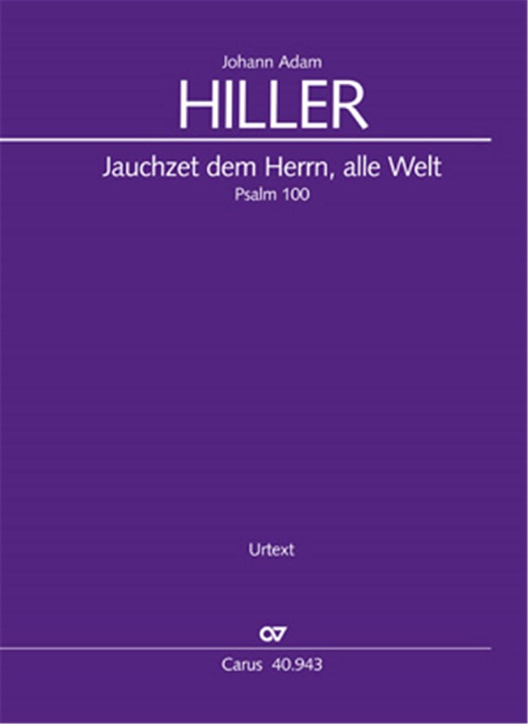 Jauchzet dem Herrn, alle Welt